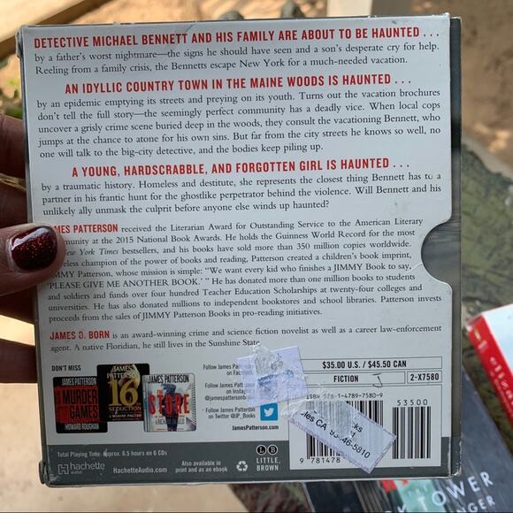 Thriller Audio CD books Dark Tower Use of Force Banquet of Consequences Haunted - Picture 9 of 9